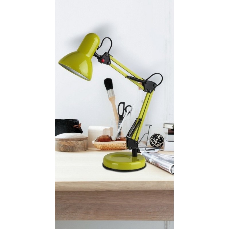 RABALUX Samson EcoElektro.de SKOFF, - Tischlampe LED-Beleuchtung 4178 Schreibtischlampe Büroleuchte mehr. und KANLUX, E27 Grün