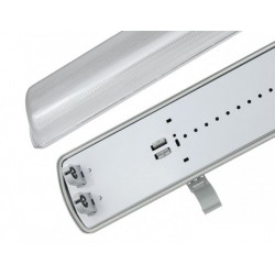 Feuchtraumleuchte IP65 Wannenleuchte LIMEA LED TUBE SpectrumLED