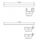 Profilblende für LED-Linienmodule STOPPER B Kanlux 19181