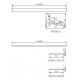 Profilblende für LED-Linienmodule STOPPER C Kanlux 19182