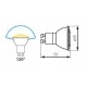 LED Lampen REMI GU10 SMD-CW Kanlux 14947
