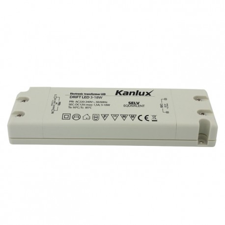 Elektronisches LED-Netzgerät DRIFT LED 3-18W Kanlux 8550